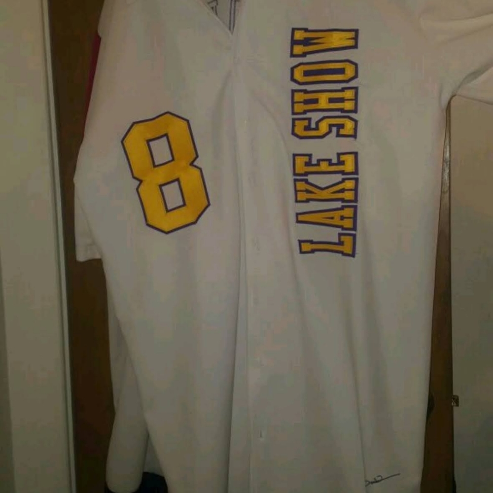 Lakers and bulls team warm up Jersey